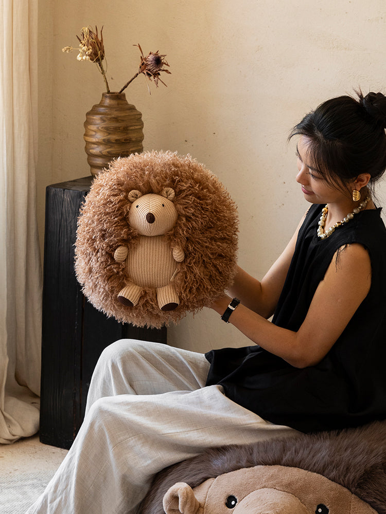 Chestnut Hedgehog Pillow