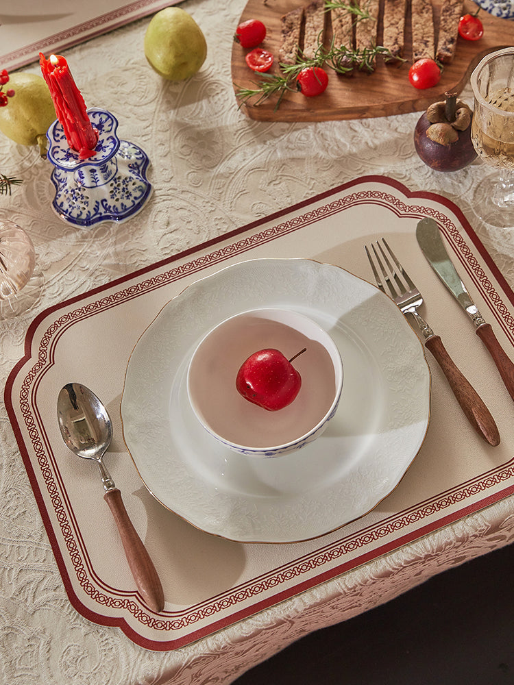 Cute Leather Placemat