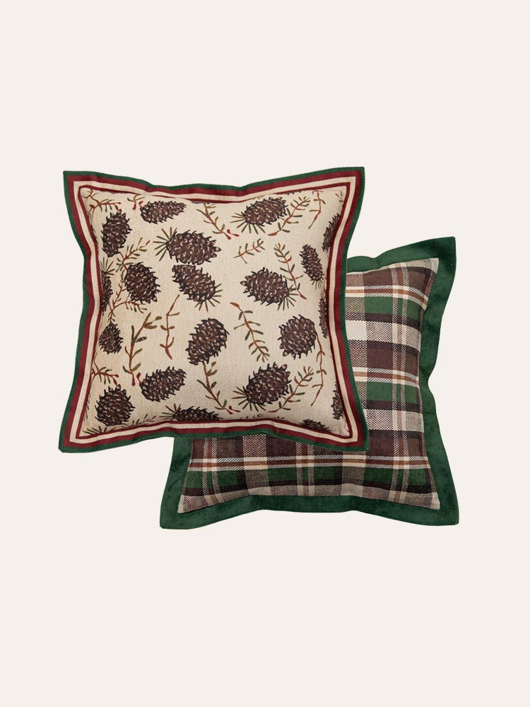 Pinecone Pillow Cover
