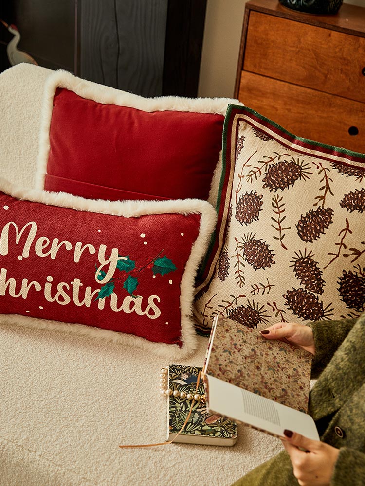 Pinecone Pillow Cover
