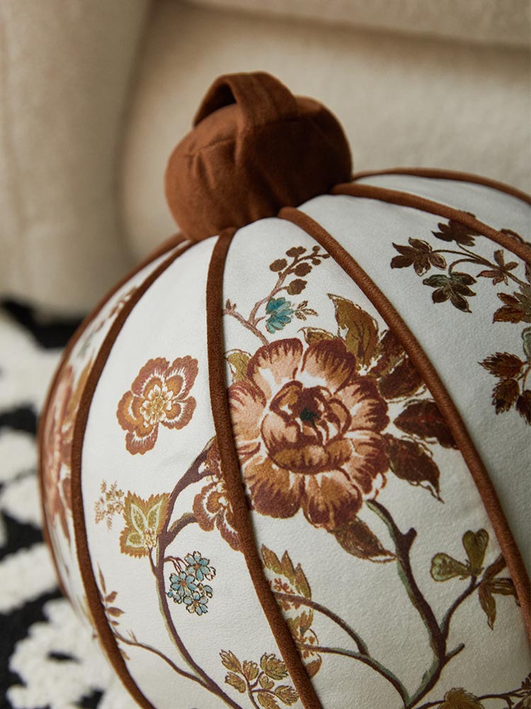 Floral Vine Branch Pillow Cover