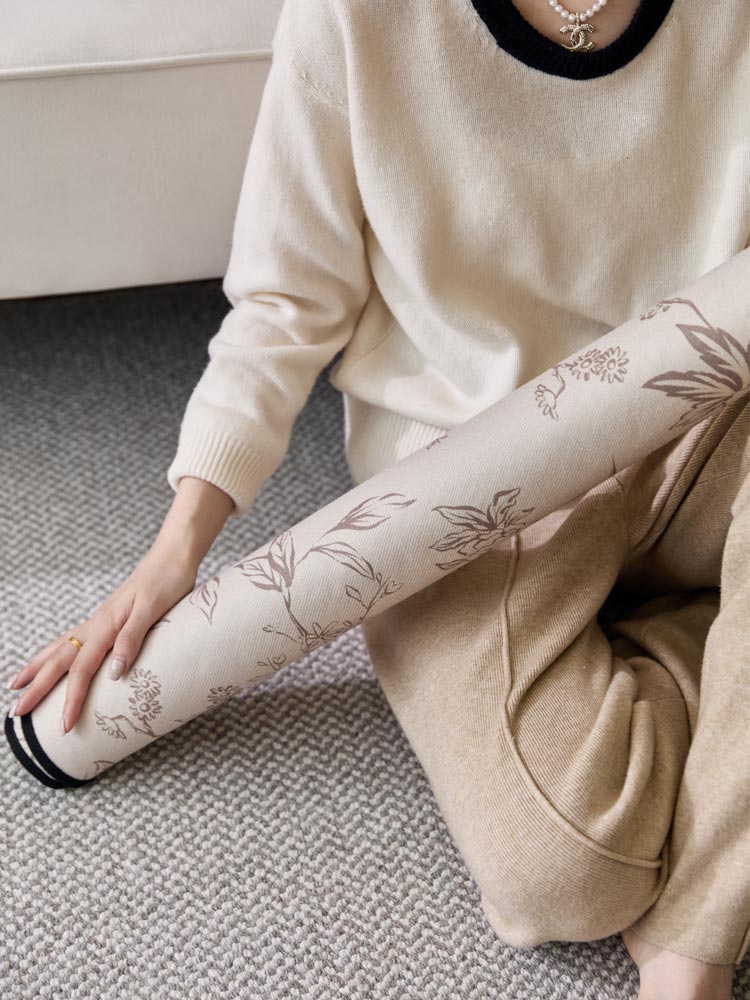 Irregular Floral Bird Sofa Cover