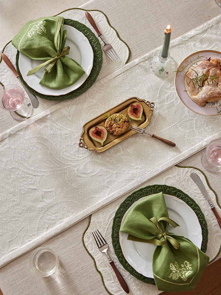 Jacquard Beige Placemat