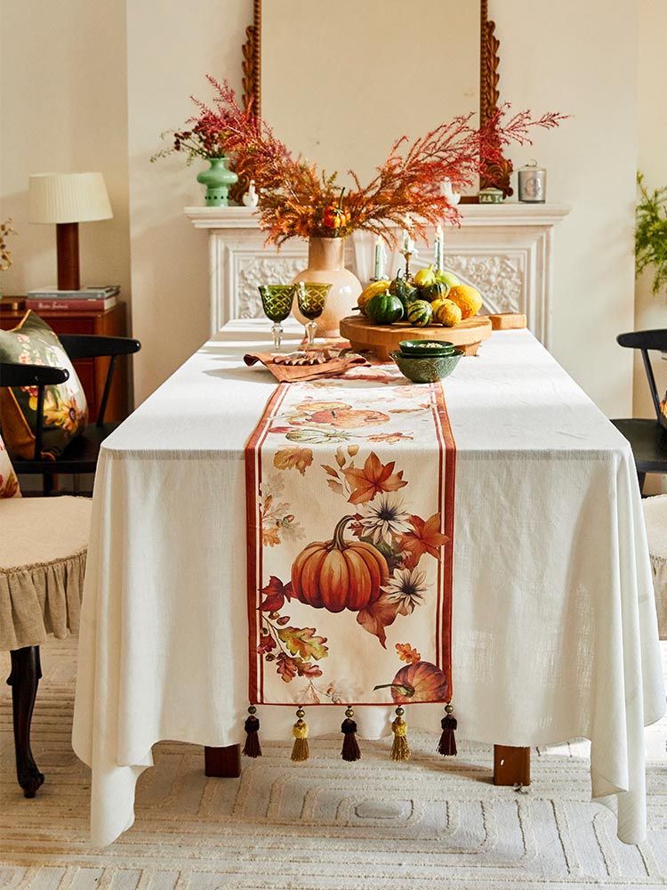 Pumpkin Table Runner