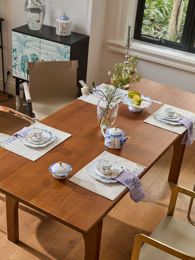 Purple Floral Placemat