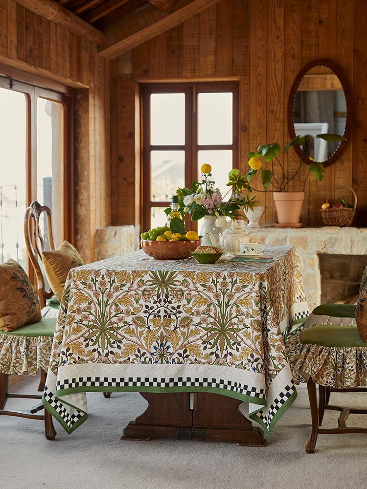 Floral Haven Tablecloth