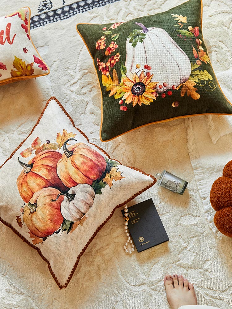 Bountiful Harvest Cushion Cover