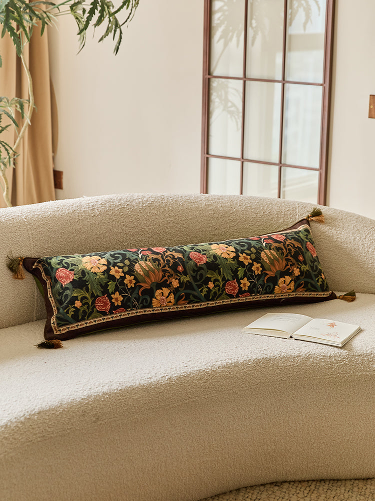 Vintage Long Pillow Cover