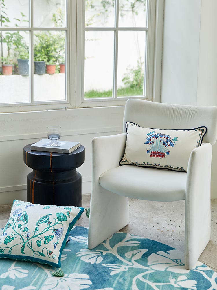 Morning Glory Pillow Cover