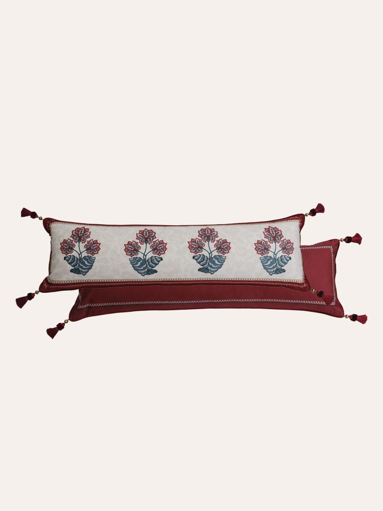 Vintage Long Pillow Cover