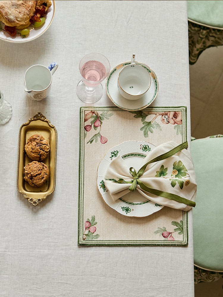 Solid Green Placemat