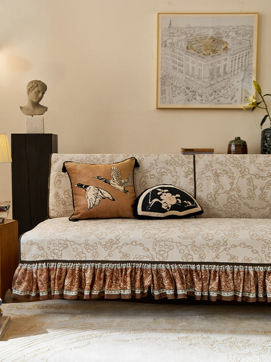 Lily of the Valley Sofa Cover
