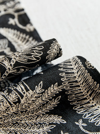 Black Fern Table Runner