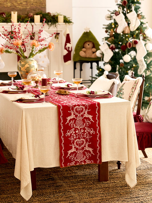 Reindeer Table Runner