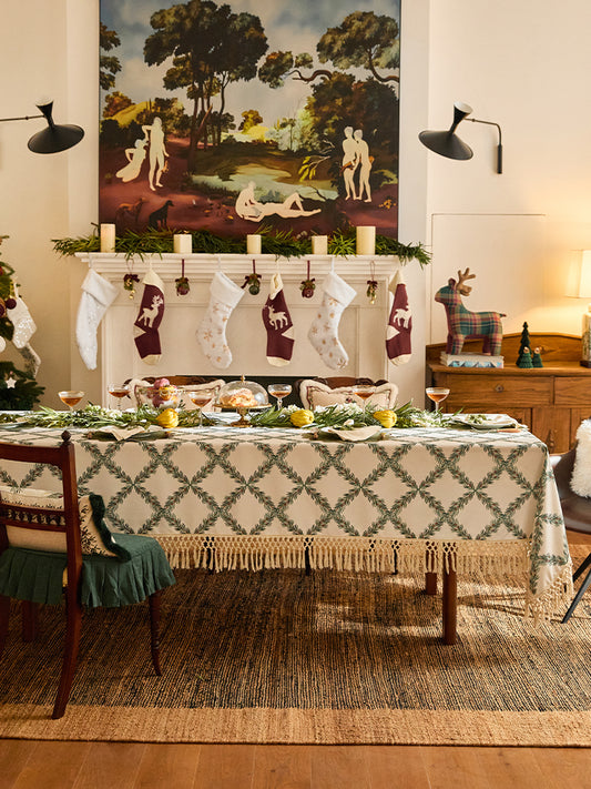 White Cloud Fir Tablecloth