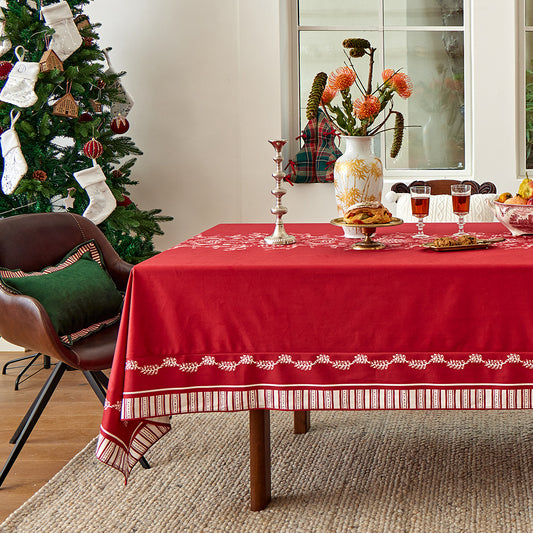 Dasher Festive Reindeer Christmas Tablecloth