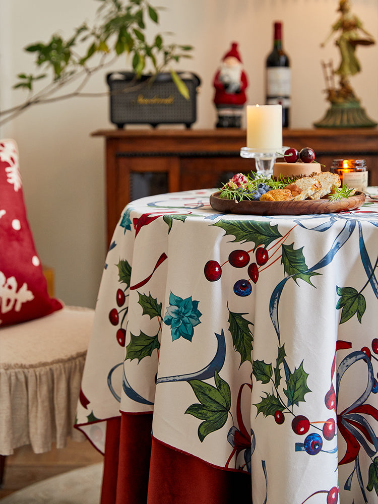 Festive Bowknot Tablecloth