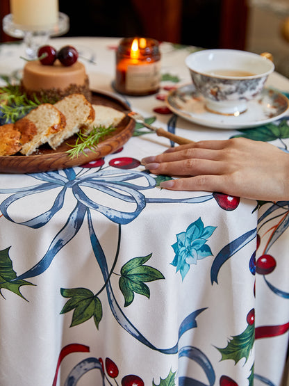 Festive Bowknot Tablecloth