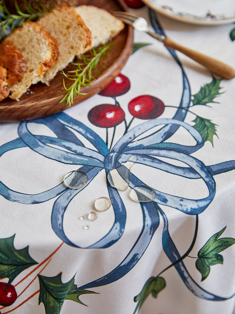 Festive Bowknot Tablecloth