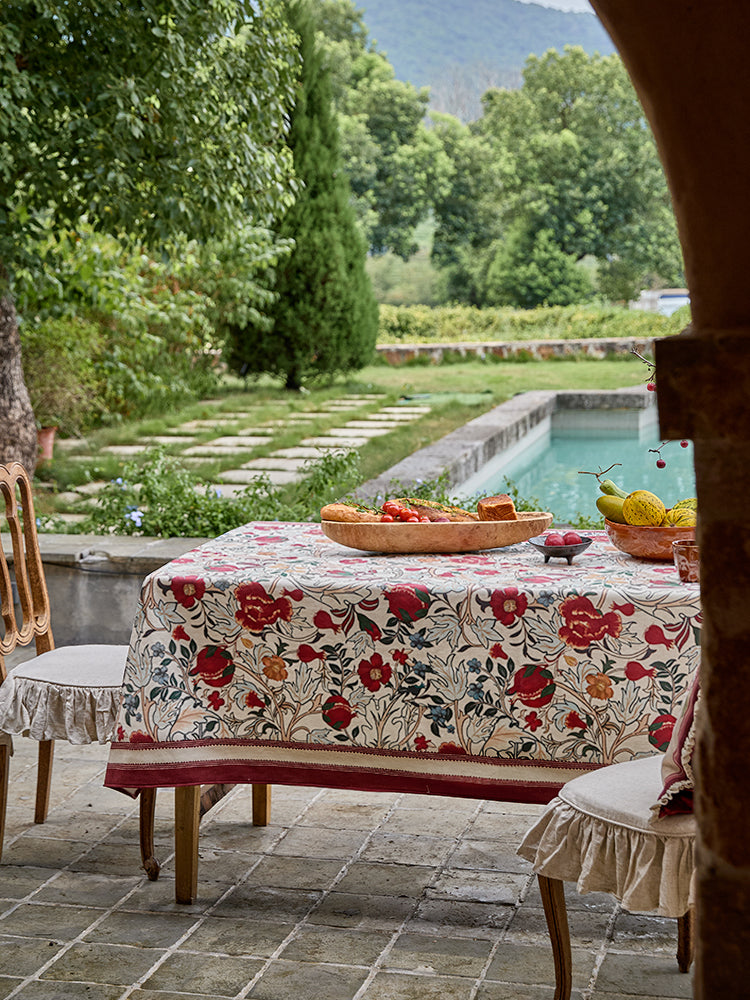 Flourishing Garden Tablecloth