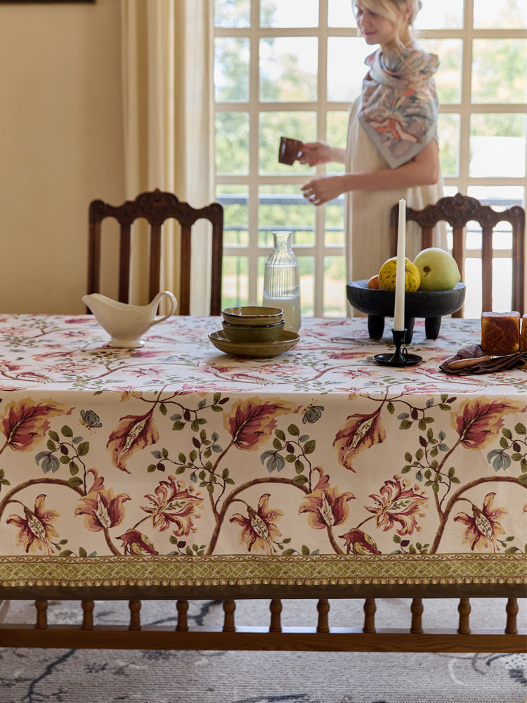 Blooming Garden Tablecloth