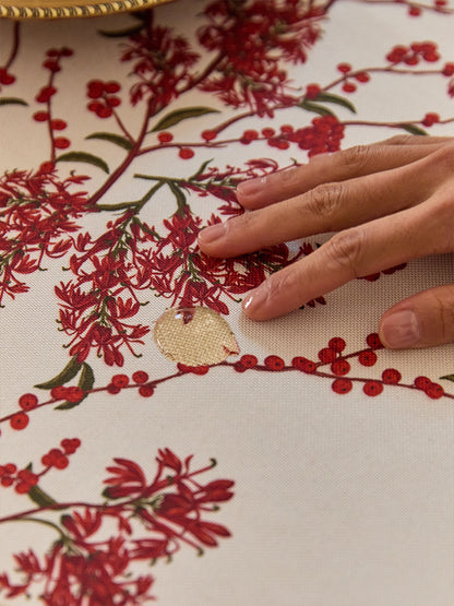 Elegant Floral Charm Tablecloth