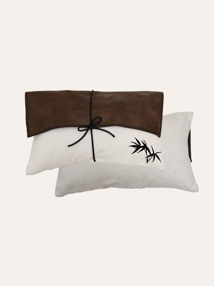 Garden Painting Throw Pillow Cover