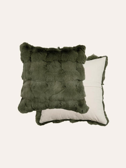 Winter Evergreen Throw Pillow Cover