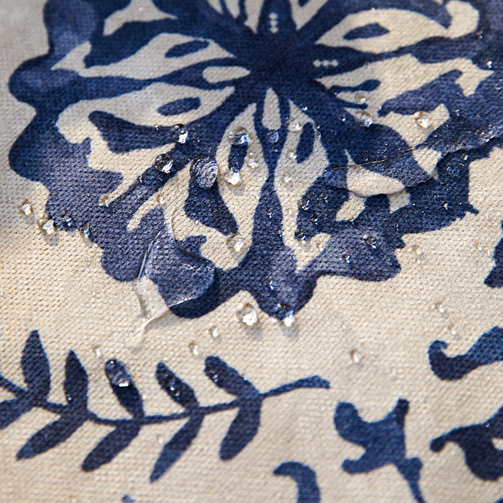 Indigo Blue Printing Fabric Table Runner