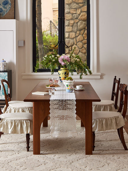 Lace Floral Table Runner