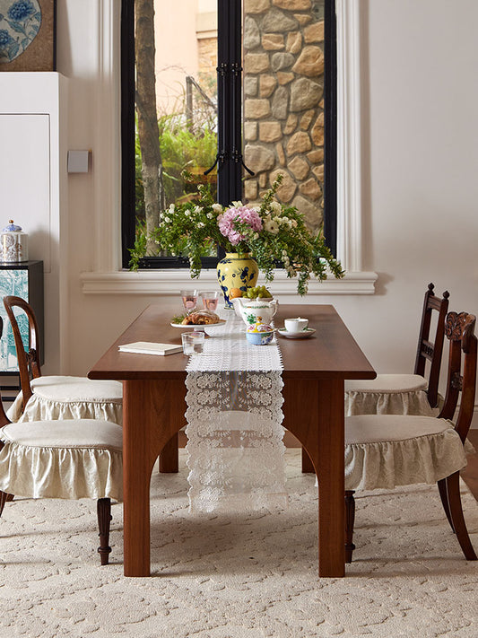 Lace Floral Table Runner