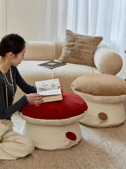 Mushroom Pouf Cover