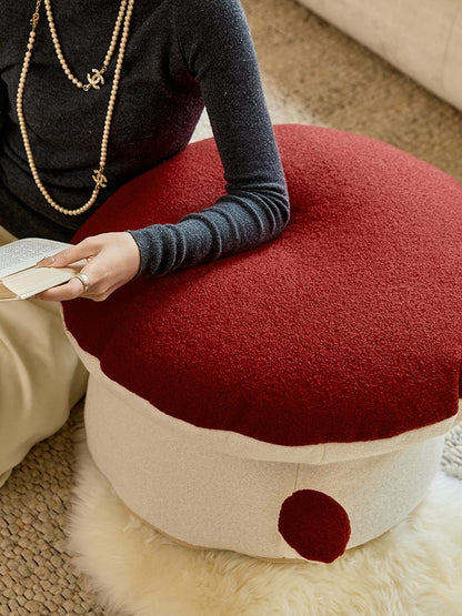 Mushroom Pouf Cover