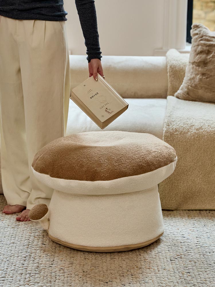 Mushroom Pouf Cover