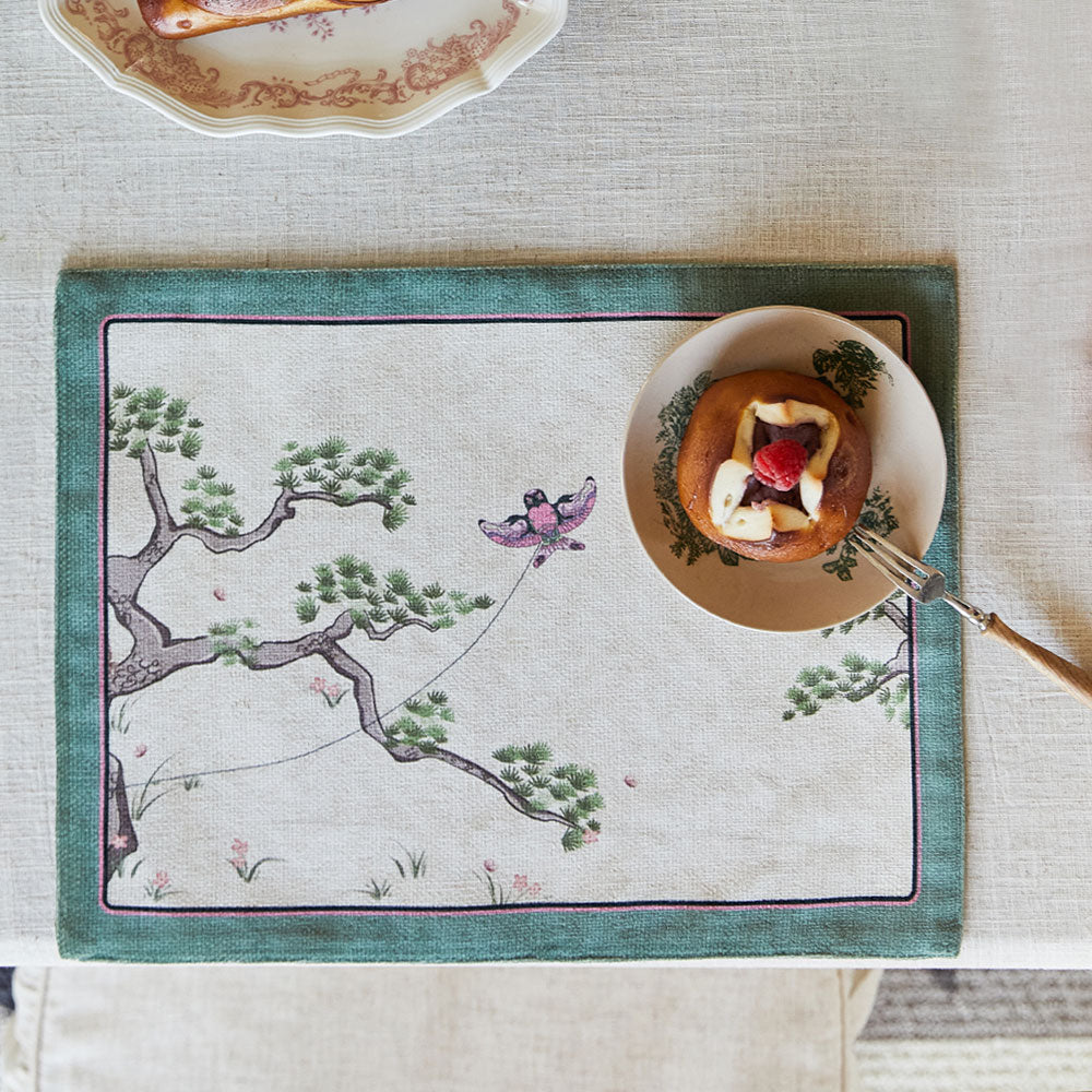 Mira Oriental Tree Printing Placemat