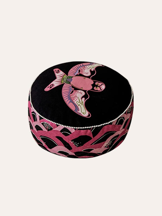 Paper Kite Pouf Cover