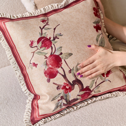 Persephone Exquisite Pomegranate Pillow Cover