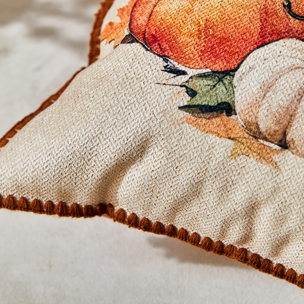 Penelope Pumpkin Pillow Cover Thanksgiving Gift