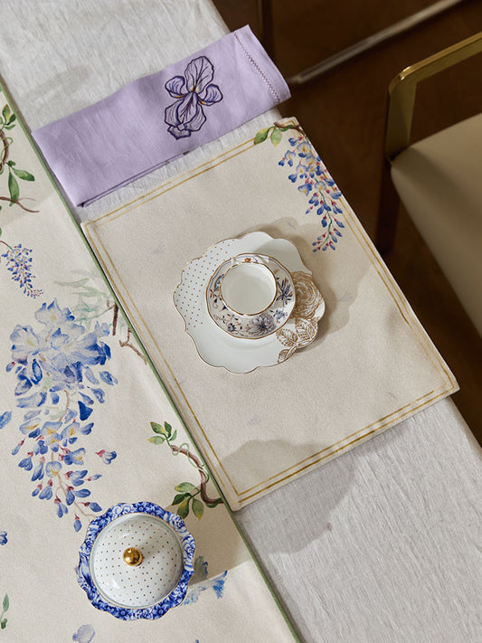 Purple Floral Placemat