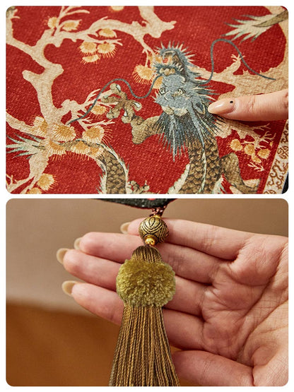 Red Dragon Table Runner