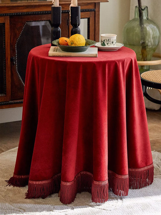 Red Royal Tablecloth