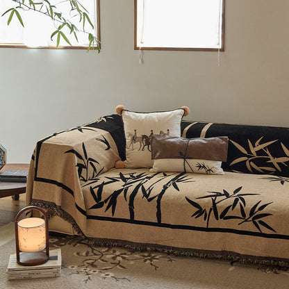 Sakura Bamboo Print Sofa Cover