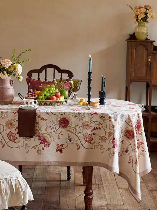 Scented Garden Tablecloth