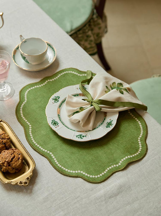 Solid Green Placemat
