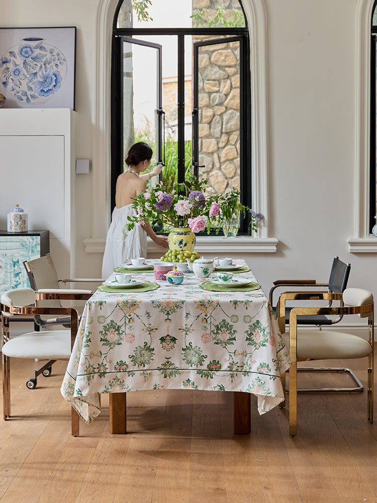Spring Mist Ode Tablecloth