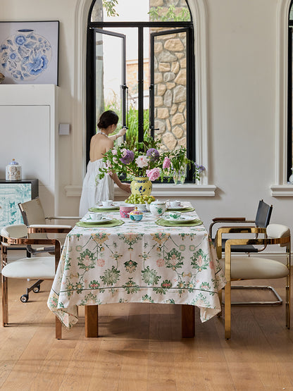 Spring Mist Ode Tablecloth