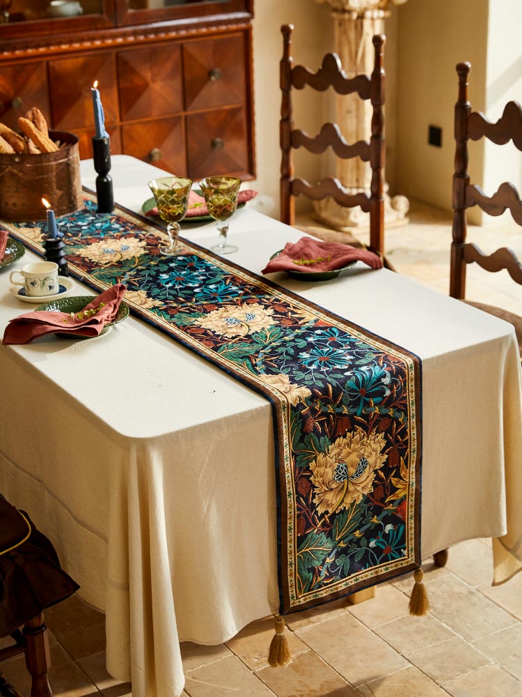 Verdant Eden Table Runner