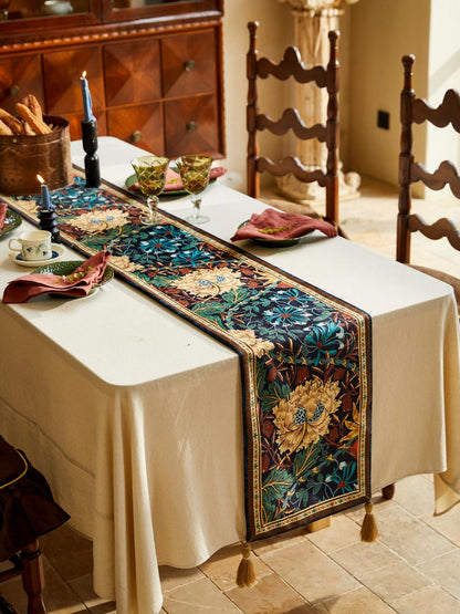Verdant Eden Table Runner
