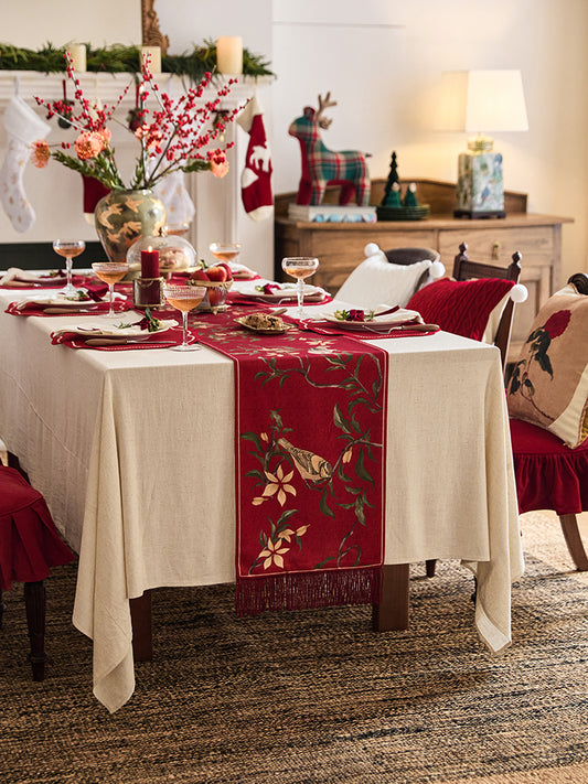 Whispering Birds Table Runner