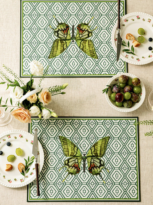 Butterfly Leather Placemat